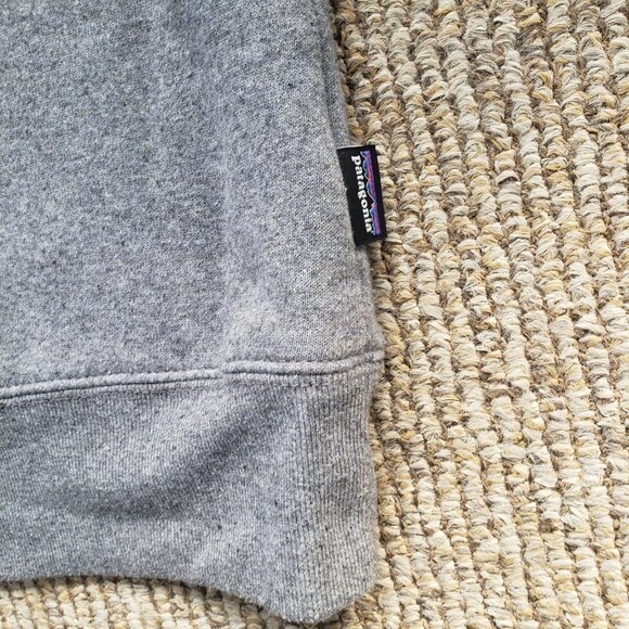 Patagonia Ridge Rise Uprisal Crew Sweatshirt Medium Gray - Picture 5 of 10